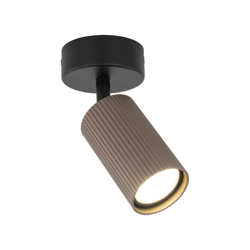 Smerno svetilo TUNE 1xGU10/10W/230V črna/rjava