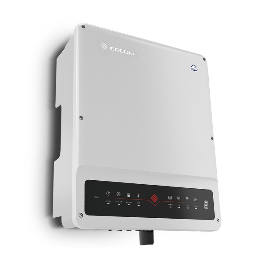Solárna zostava GOODWE - 10kW GOODWE hybridní menič 3f + 10,65 kWh batérie PYLONTECH H2