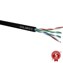 Solarix - Vonkajší inštalačný kábel CAT5E UTP PE Fca 100m IP67