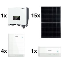 Solárna zostava SOFAR Solar - 6kWp RISEN + hybridný menič 3f + 10,24 kWh batéria