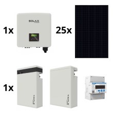 Solárna zostava: SOLAX Power - 10kWp JINKO + 10kW SOLAX menič 3f + 11,6 kWh batérie