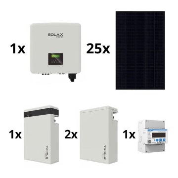 Solárna zostava: SOLAX Power - 10kWp JINKO + 10kW SOLAX menič 3f + 17,4 kWh batérie