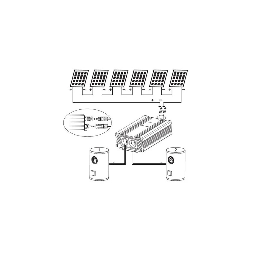 Solárny menič na ohrev vody ECO Solar Boost Evo MPPT-4000 4 kW
