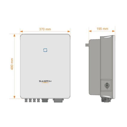 Solárny menič SUNGROW SG6.0RT 6000W IP65