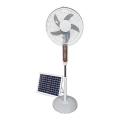 Solárny stojací ventilátor 15W/4V/230V pr. 45 cm biela