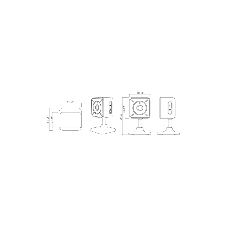 Solight 1D75 - Domáca kamera so senzorom 5V/FULL HD Wi-Fi Tuya