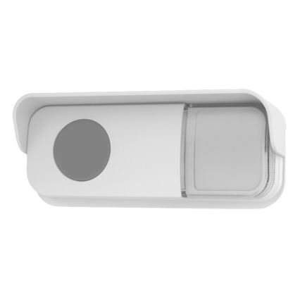 Bezdrôtový zvonček do zásuvky 230V/1xCR2032 IP56 biela