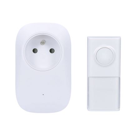 Bezdrôtový zvonček do zásuvky 230V/1xLR23A IP55