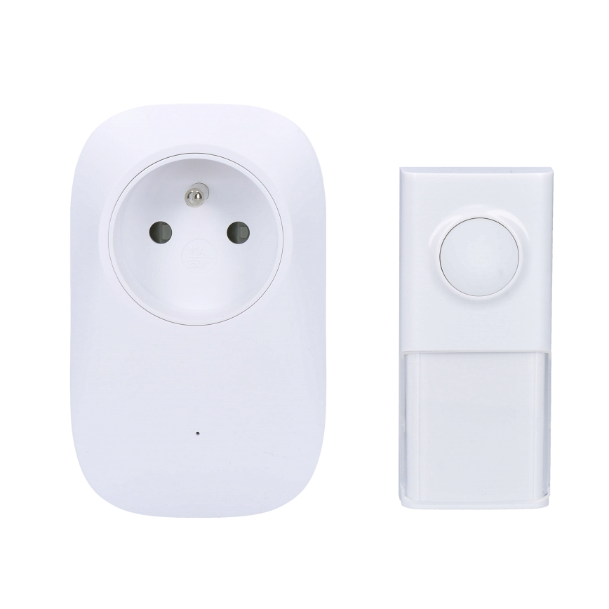 Bezdrôtový zvonček do zásuvky 230V/1xLR23A IP55