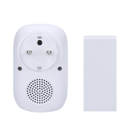 Bezdrôtový zvonček do zásuvky 230V/1xLR23A IP55