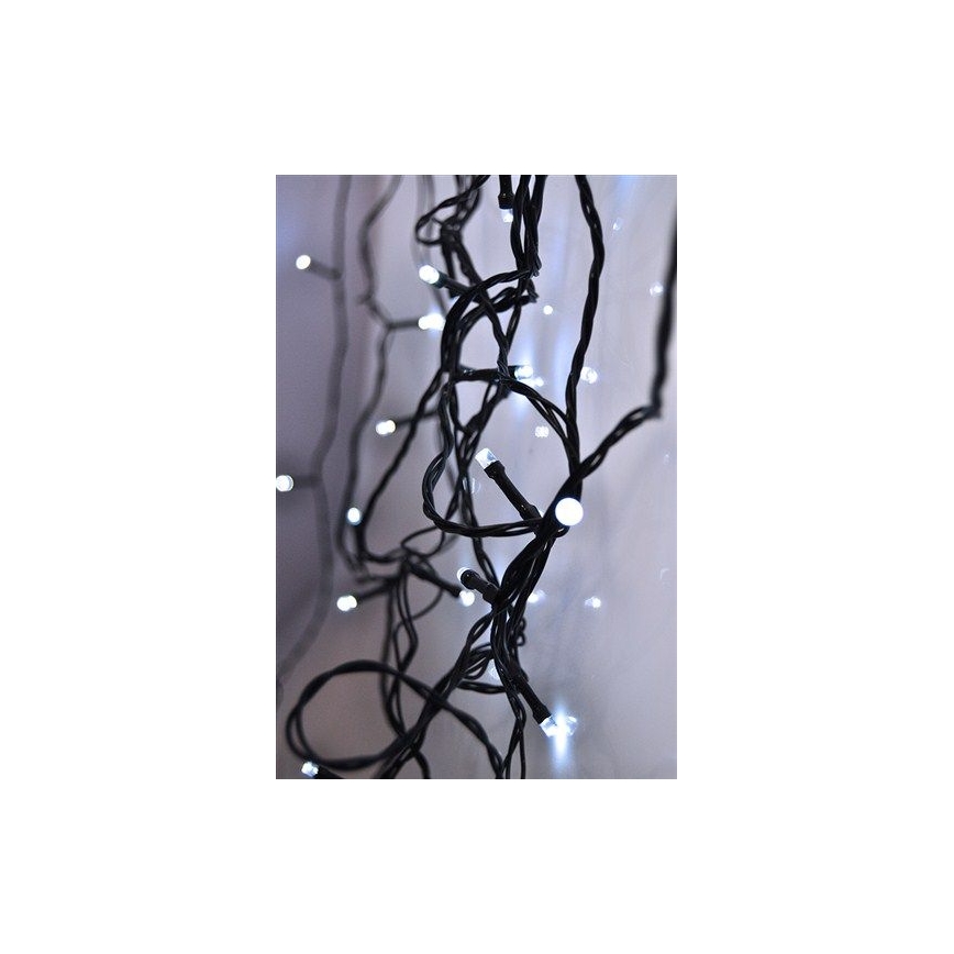 Vianočná reťaz vonkajšia 35m 300xLED/230V biela