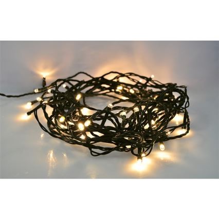LED Vianočná reťaz vonkajšia 20m 400xLED/230V IP44 3000K