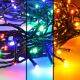 LED Vonkajšia vianočná reťaz 200xLED/8 funkcií 25m IP44 multicolor