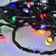 LED Vonkajšia vianočná reťaz 200xLED/8 funkcií 25m IP44 multicolor