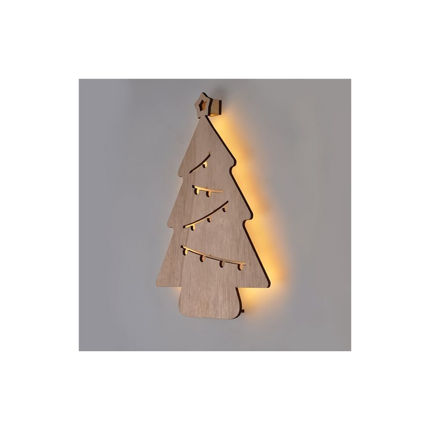LED Vianočná dekorácia LED/2xAA stromček