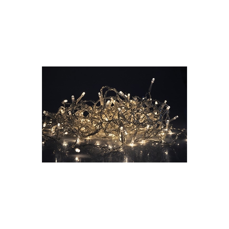 LED vonkajší svetelný záves 120xLED/230V 3 m IP44