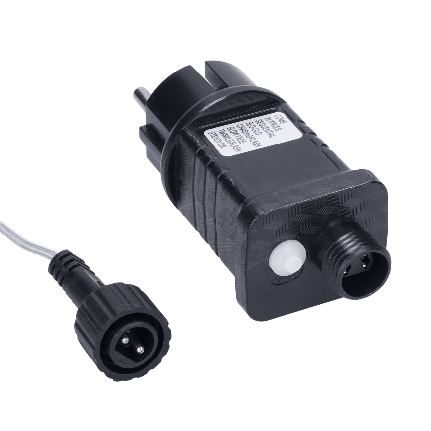 LED vonkajší záves 360×LED/8 funkcií 15 m IP44 teplá biela