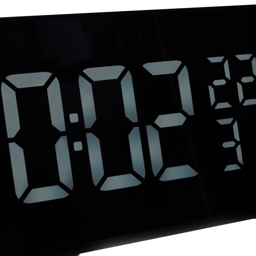Meteostanica s LCD displejom, budíkom a projektorom 5V/2xAA + 3xAA