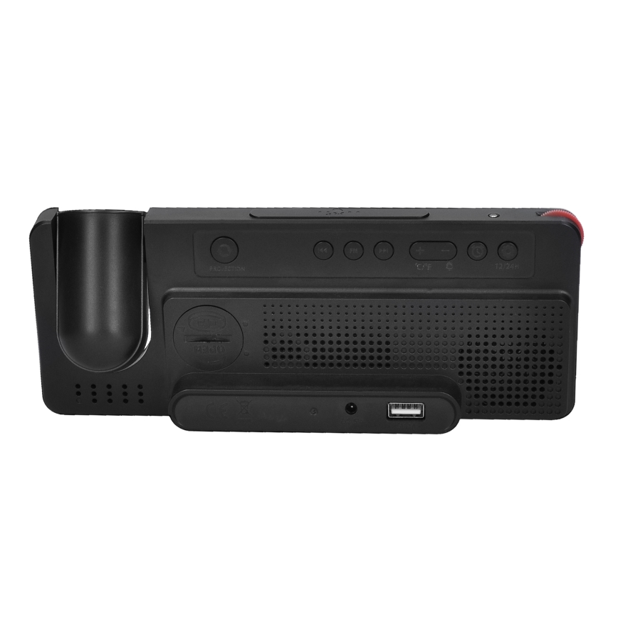 Meteostanica s LCD displejom, budíkom a projektorom 5V/2xAA + 3xAA