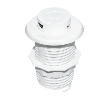 Vstavaná USB nabíjačka USB A+C biela