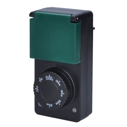 Časovač so súmrakovým senzorom 3600W/230V IP44