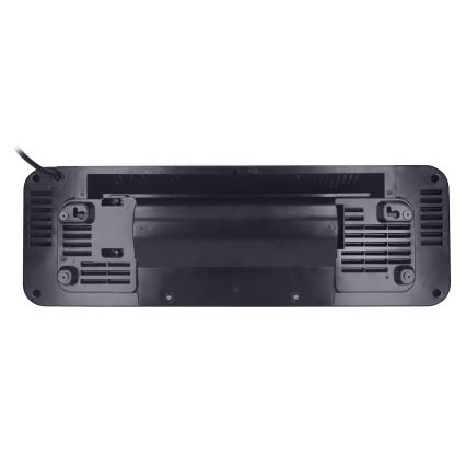 Keramické kúpeľňové vykurovacie teleso 1000/2000 W / 230 V, IP24 + diaľkové ovládanie