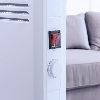 Teplovzdušný konvektor s termostatom 2000W/230V IPX4