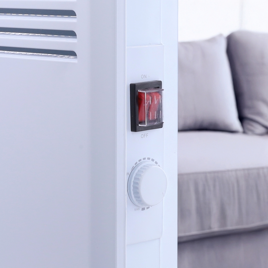 Teplovzdušný konvektor s termostatom 2000W/230V IPX4