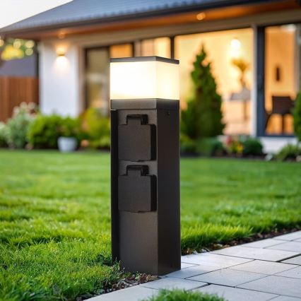 Vonkajšia lampa s 2 objímkami 1xG9/11W/230V IP44