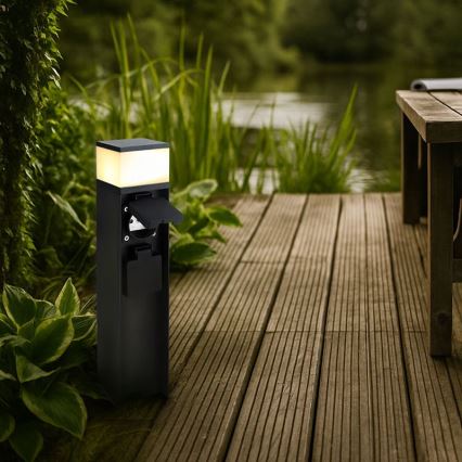 Vonkajšia lampa s 2 objímkami 1xG9/11W/230V IP44