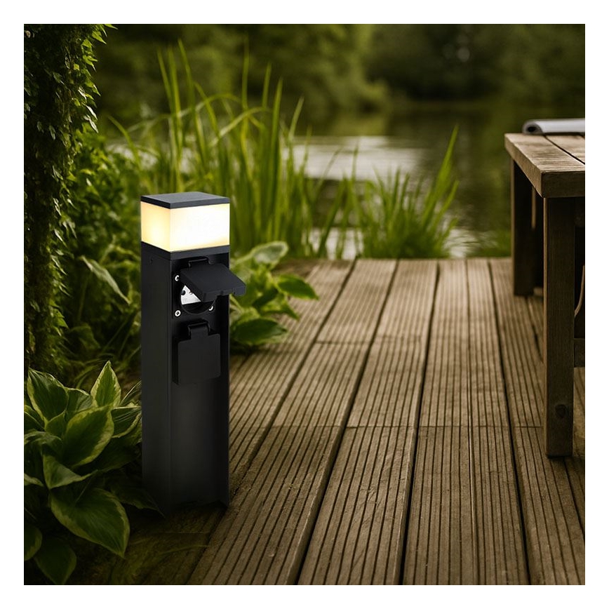 Vonkajšia lampa s 2 objímkami 1xG9/11W/230V IP44