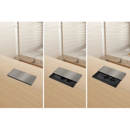 Vstavaná zásuvka 20 W s 2 zásuvkami, USB-A, USB-C a HDMI