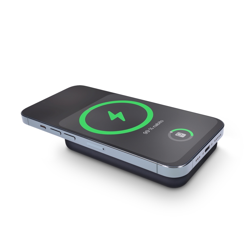 Powerbanka 5000 mAh Magsafe čierna