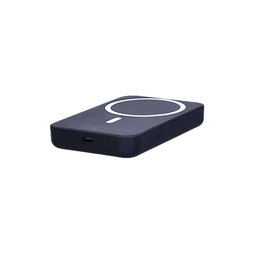Powerbanka 5000 mAh Magsafe čierna