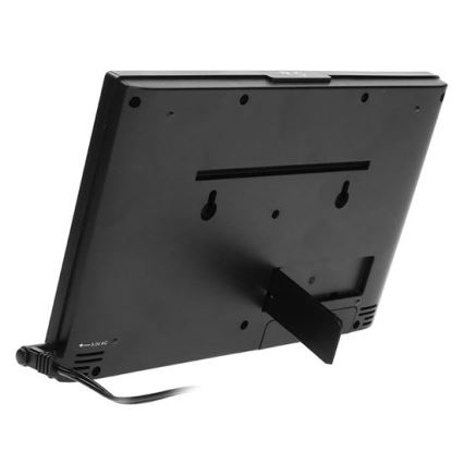 Meteostanica s farebným displejom 5V/2xAAA čierna