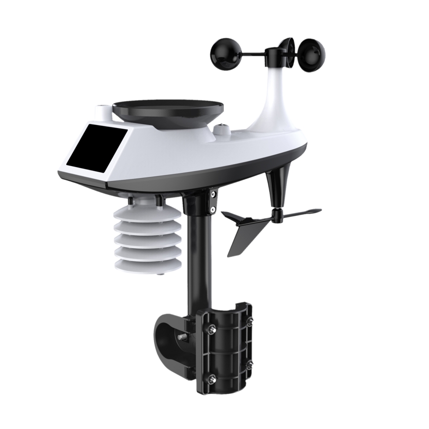 Profesionálna meteostanica s farebným LCD displejom 5V/2xAA + 3xAA + 2xAA Wi-Fi Tuya