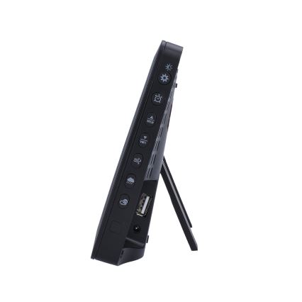 Profesionálna meteostanica s farebným LCD displejom 5V/2xAA + 3xAA + 2xAA Wi-Fi Tuya