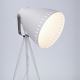 LED Stojacia lampa 1xE27/10W/230V biela 145cm