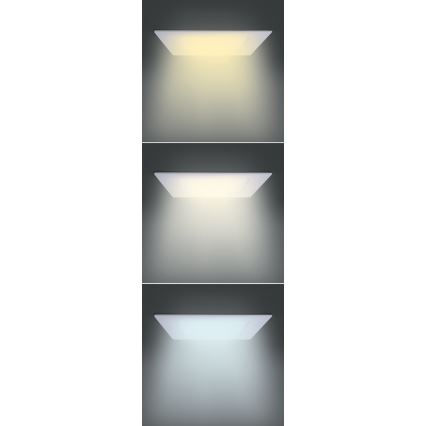 LED panel LED/18W/230V 3000/4000/6000K 22,5x22,5 cm biela