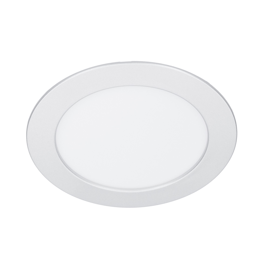 LED prisadený/podhľadový panel 2v1 LED/12W/230V 3000/4000/6000K pr.17cm IP54 strieborný