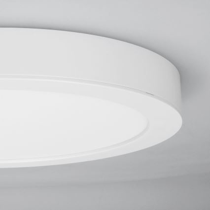 LED Prisadený/podhľadový panel 2v1 18W/230V 3000/4000/6000K pr.22,5 cm IP54 biela