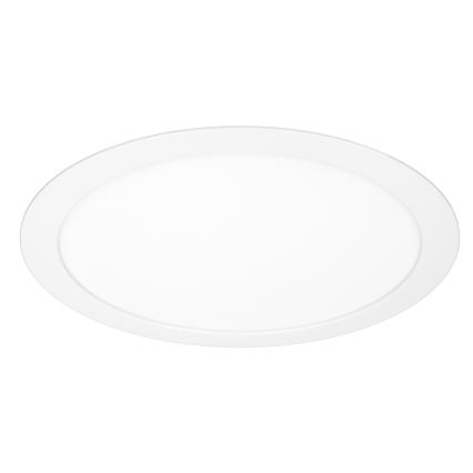 LED prisadený/podhľadový panel 2 v 1 24 W/230 V 3000/4000/6000 K pr. 30 cm IP54 biela