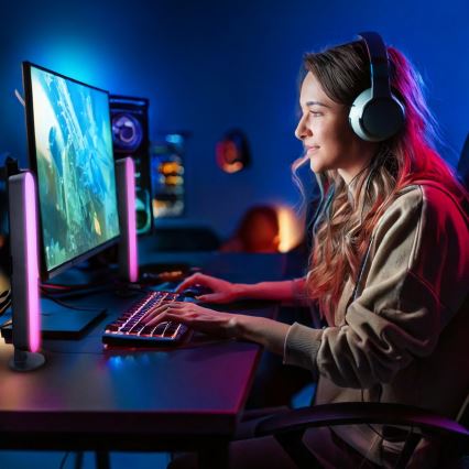 LED RGB osvetlenie pre gaming s diaľkovým ovládaním
