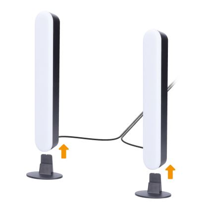 LED RGB osvetlenie pre gaming s diaľkovým ovládaním