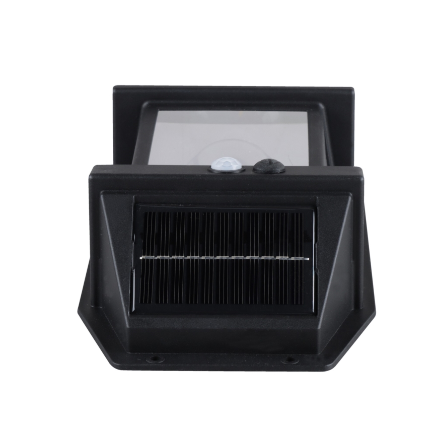 LED stlmiteľná solárna lucerna so senzorom LED/3,7V IP44 1200 mAh