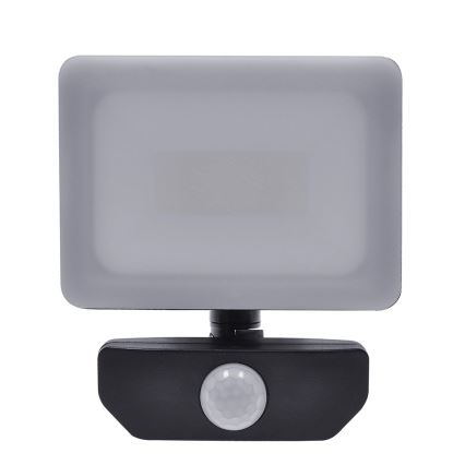 LED Vonkajší reflektor so senzorom LED/10W/230V 4000K IP44