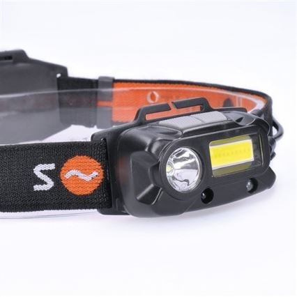 LED Čelovka LED/3W/Li-on 1200mAh IP44