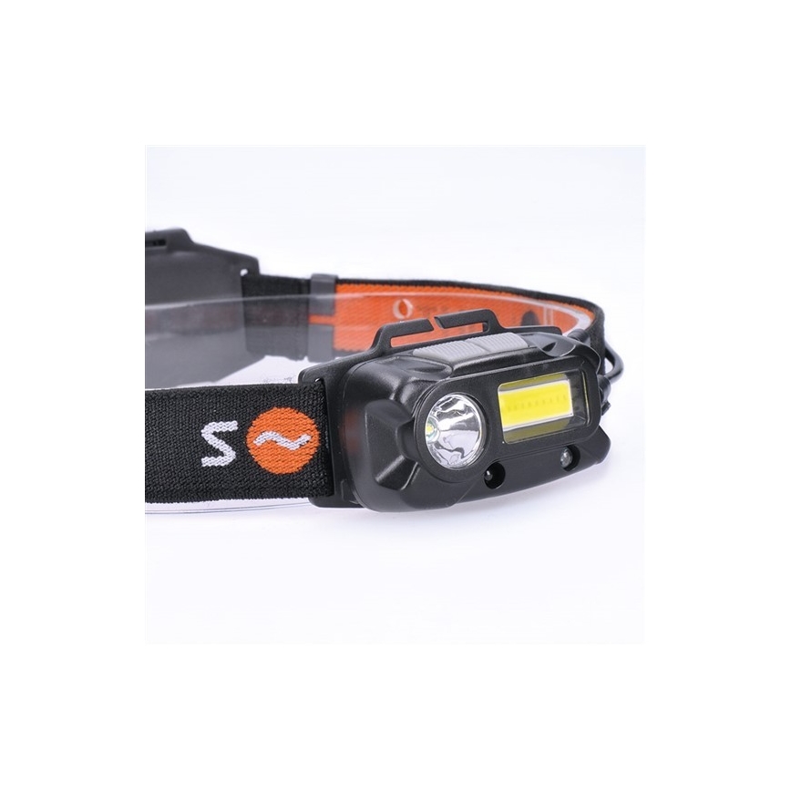 LED Čelovka LED/3W/Li-on 1200mAh IP44