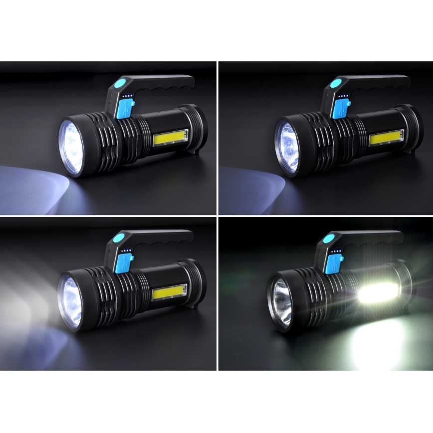 LED Nabíjacia baterka LED/6W/800 mAh 3,7V IP44
