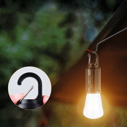 LED kempingová svietilka LED/3,7V 400 mAh IP44